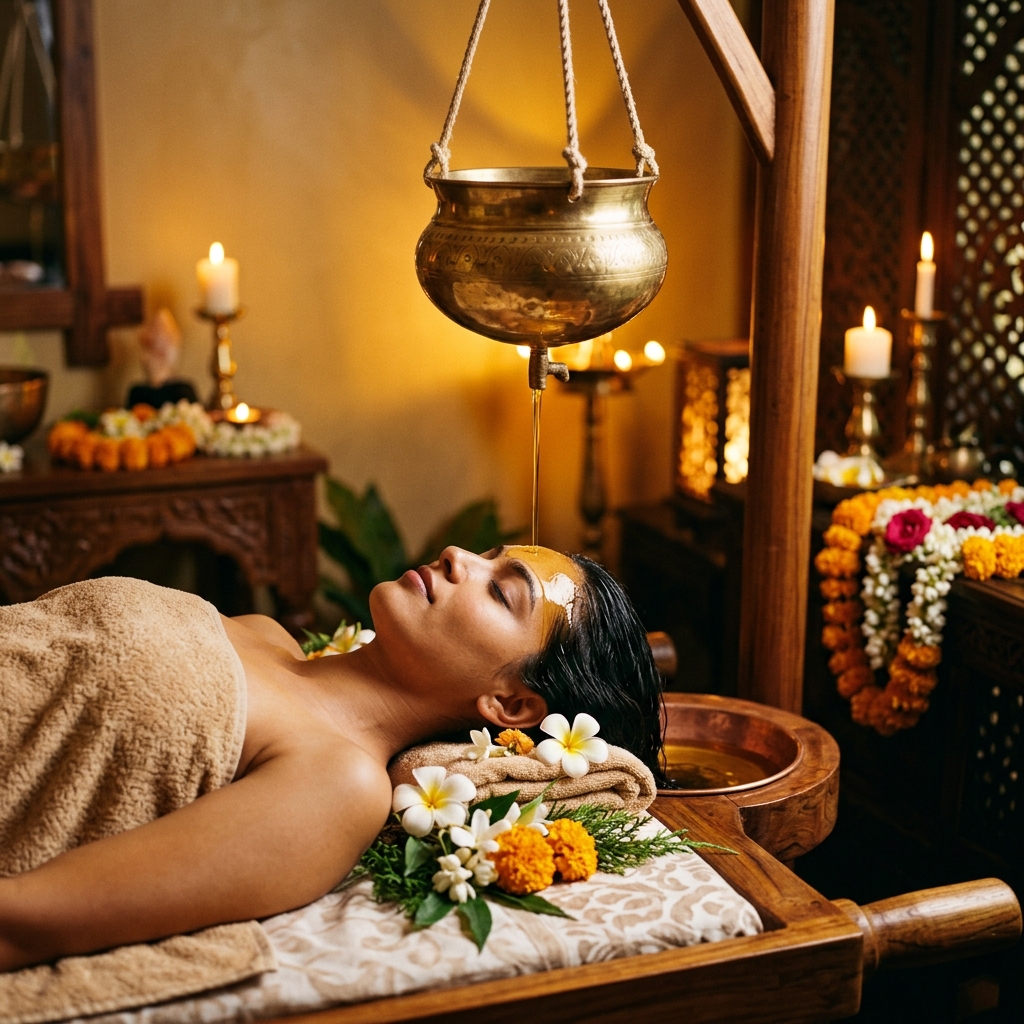 Shirodhara Treatment